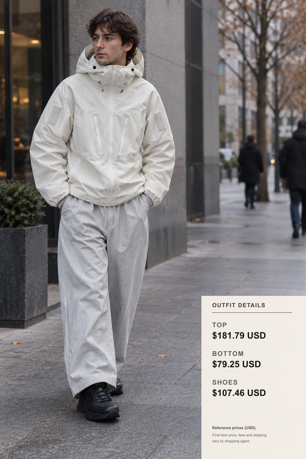 CDG Jacket Winter Commute Styling Guide outfit 1 full-body street style for fashionreps