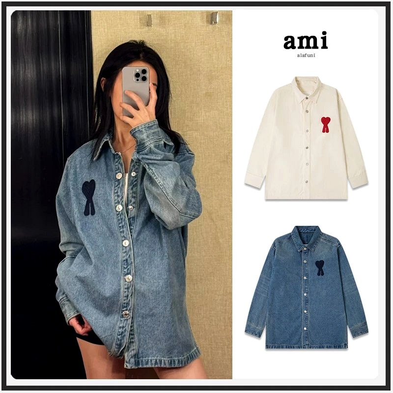 Ami Paris Heart Denim Jacket Review: A $45.97 Trucker Hidden in a T-Shirt Listing
