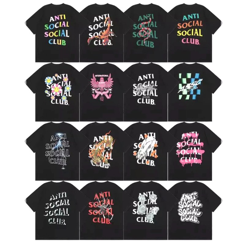 Anti Social Social Club Multicolor T-Shirt Collection Review: 230gsm Double-Yarn Cotton Tested