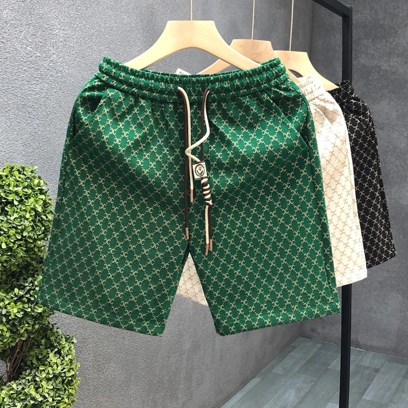 Celine All-Over Print Green Shorts Review: Testing a $5.22 Loose Summer Cut