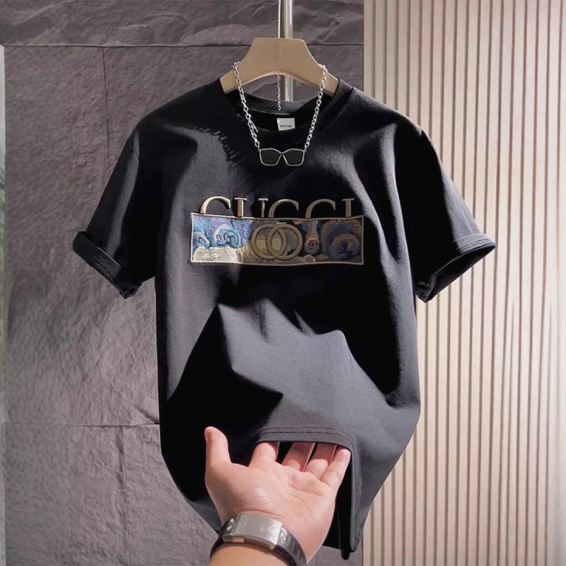 Gucci Black T-Shirt Review: Two 30° Washes on a $7.31 Mid-Long Cotton Crewneck