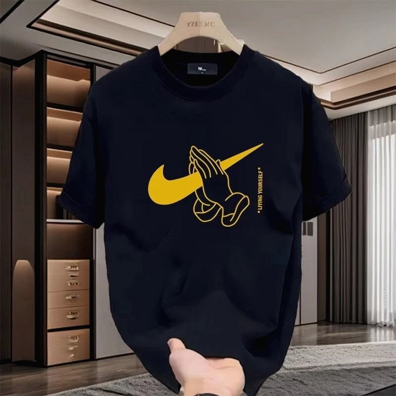 Nike Black T-Shirt Review: Two 30-Degree Washes and the Praying-Hands Print That Held