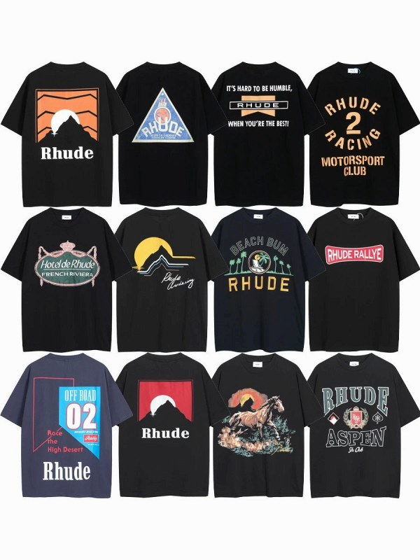 Rhude "Dark" Series T-Shirt Collection Review: Boxy Cotton Print Tees Put Through a Week of Wear