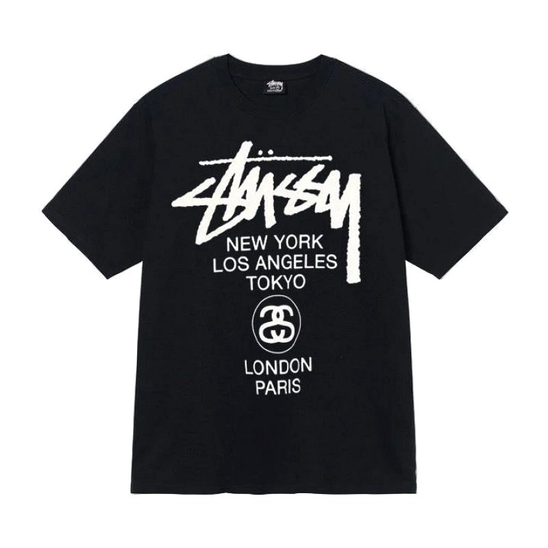Stussy Letter Print Black T-Shirt Review: An $8.06 Entry Staple, Tested